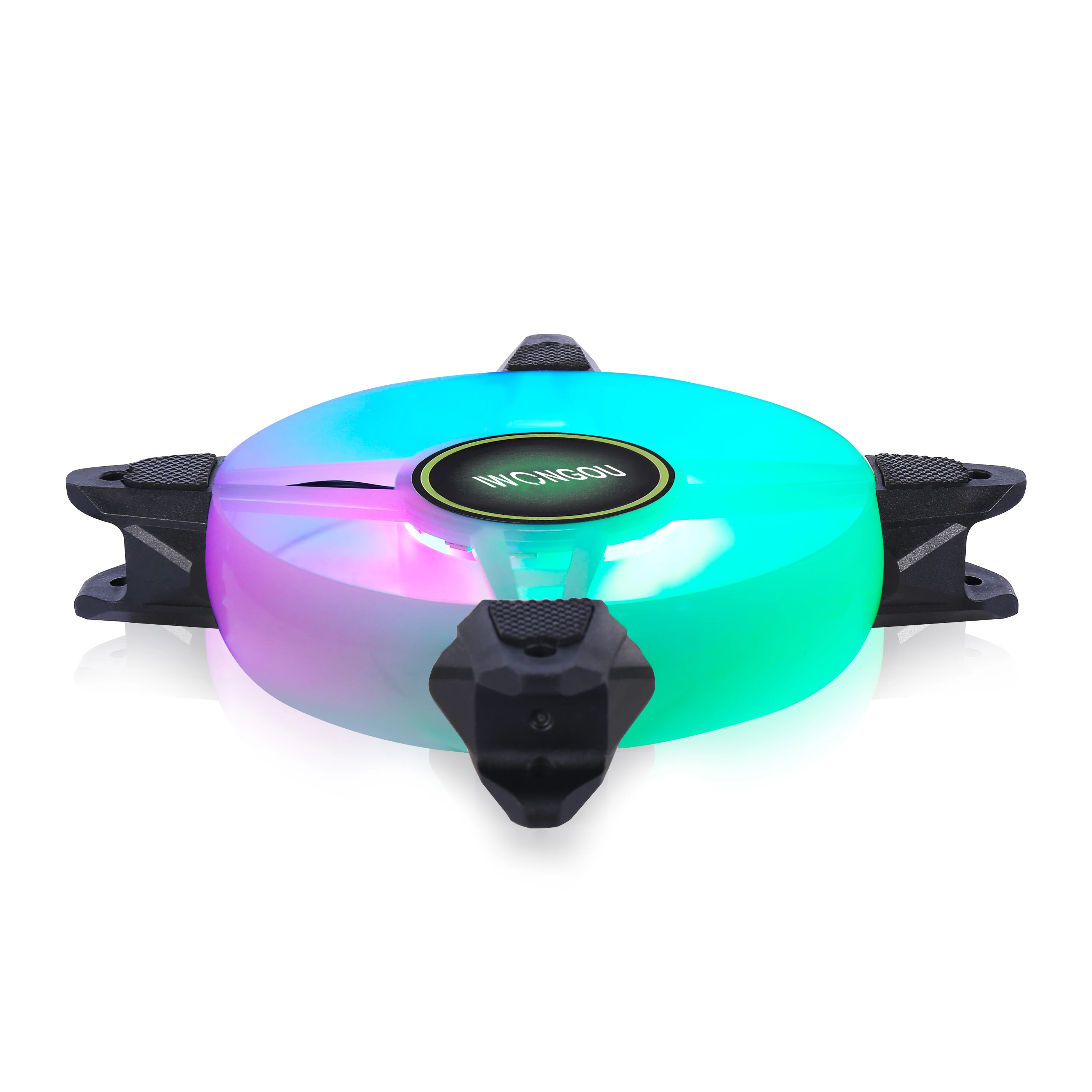 Вентилятор для ПК IWONGOU с RGB-подсветкой контроллер 120 мм охлаждающий вентилятор