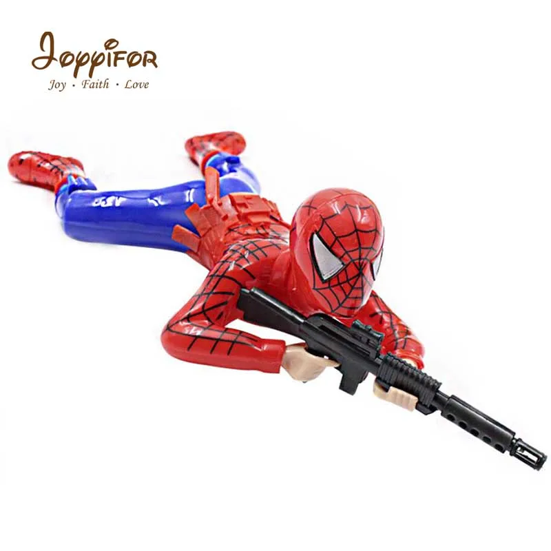 FGHGH супер герой Капитан Америка Человек паук электрические ползающие вокальные