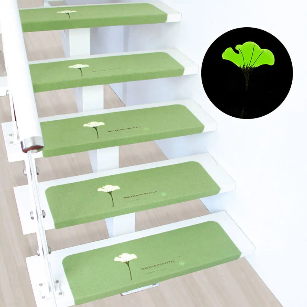 Светящиеся самоклеящиеся наклейки для домашнего декора Нескользящие пола и