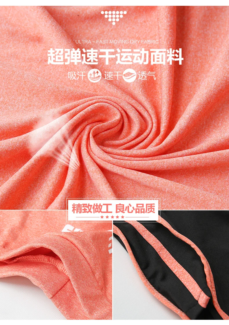 

Women Seamless yoga set Fitness Sports Suits GYM Cloth Yoga Long Sleeve Shirts High Waist Running Leggings Workout Pants Shirts