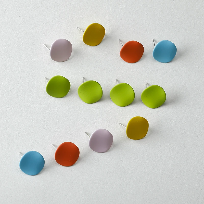 Весенние модели Макарон Цвет Матовая резиновая краска волнистый круговой 925