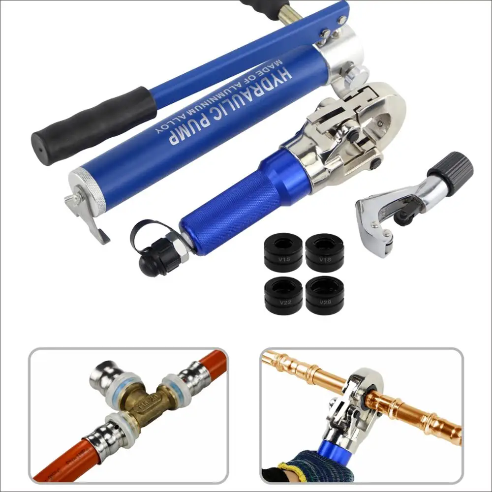 Гидравлические трубы Pex обжимные инструменты прессование сантехнические с TH U V M