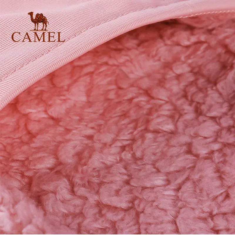 CAMEL Женская флисовая куртка для походов зимняя ветрозащитная Толстая теплая