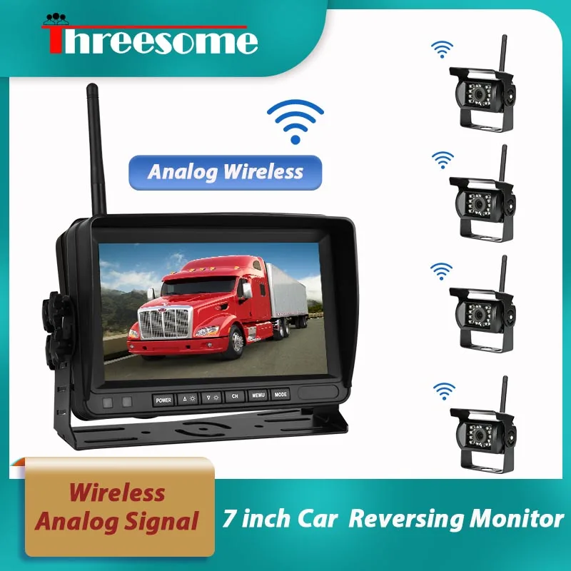 Секс Беспроводной 7 дюймов заднего хода автомобиля вида с оборотным бэкапом