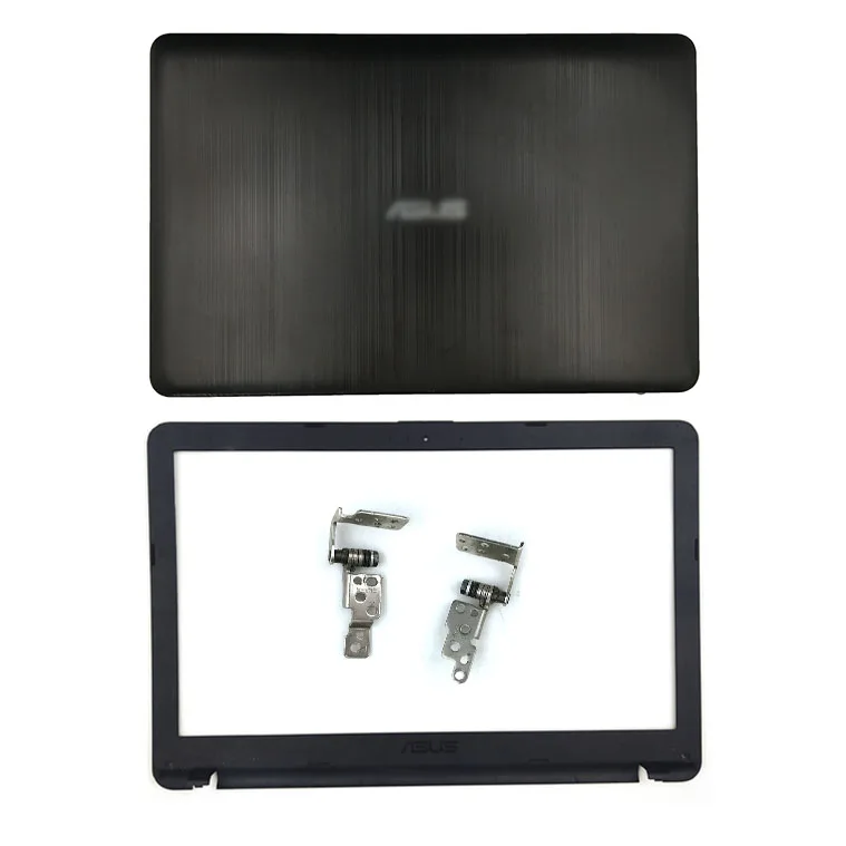 

Новинка для ASUS X541 R541 X540 R540 A540 VM592 VM520U задняя крышка для ноутбука/Передняя панель/петли Чехол черный серебристый
