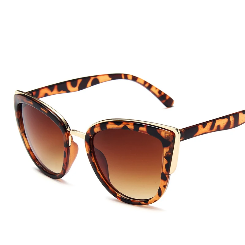 

New Women Round Sun Glasses Female Luxury Brand Travel Fashion Sunglasses Classic Retro Oculos Lunette De Soleil Leopard Eyewear