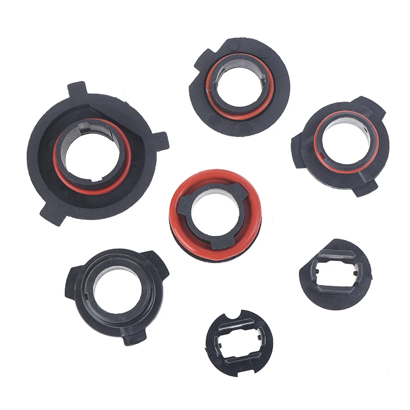 

2pcs LED Headlight Bulb Base Adapter Socket Holder HB4/HB3/H11/H7/H4/H3/H1 for Car Halogen Headlamps