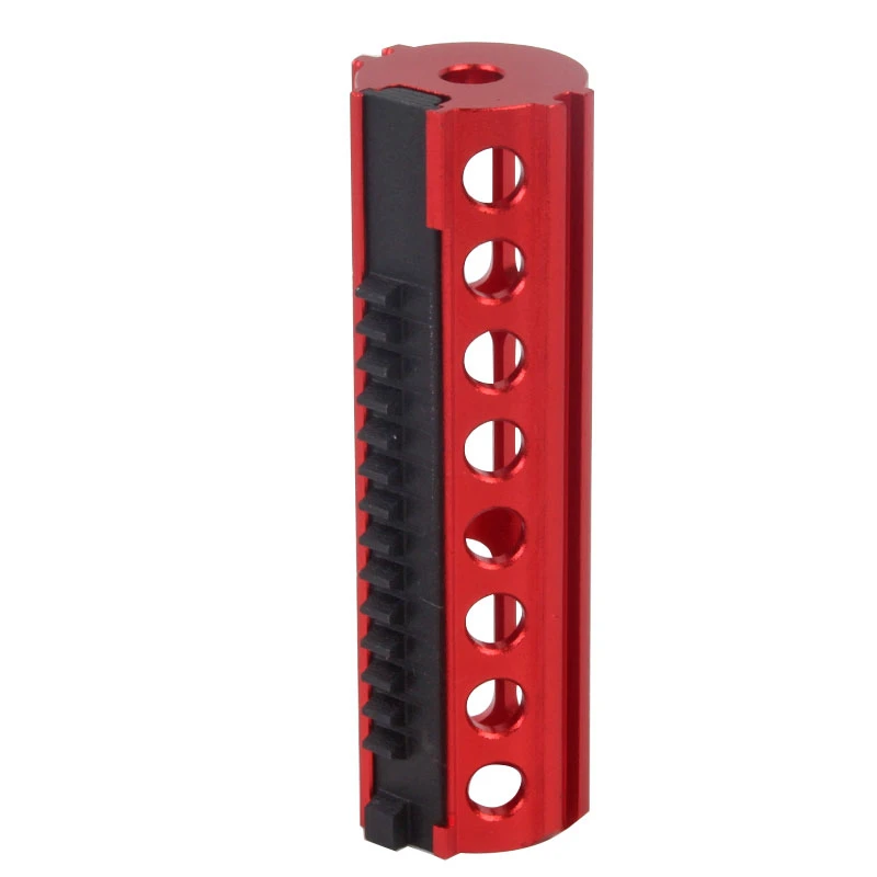 SA0117R TACTIFANS 14 Сталь половина зубы Алюминиевый Поршень для Ver.2/3 страйкбол AEG Принадлежности для охоты AK M4 поршень - Цвет: SA0117R