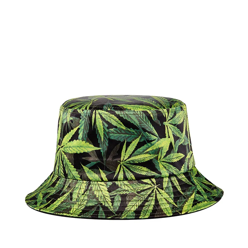 

Weed Print Hat Fisherman Hat Sun Caps for Men & Women