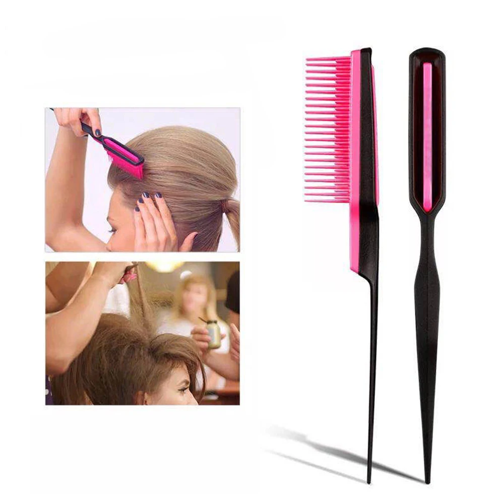 

Professional Hair Comb Pointed Tail Comb Prevent Hair Loss Hair Brush Salon Tool Styling Comb Multiple Comb Teeth Comb