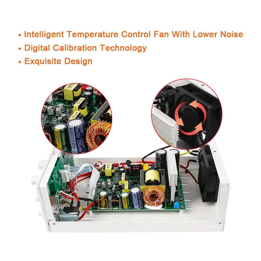 

Mini DC Power Supply Lab 1A 2A 3AAdjustable Bench Digital Switching voltage Repulated Power Supply Source 30V