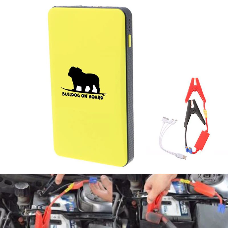 Портативный 12В автомобильный аккумулятор стартер двигатель внешний до 2.0L