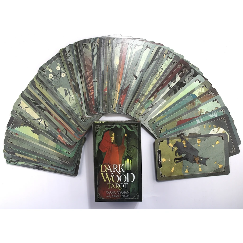 Настольная игра Dark Wood Tarot для семейного объединения предсказаний и настольная с
