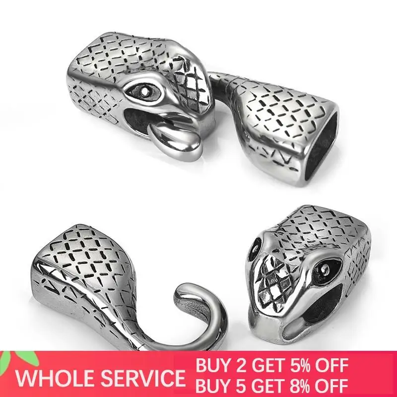 Застежки из нержавеющей стали заглушки браслет соединитель сделай сам кожаный