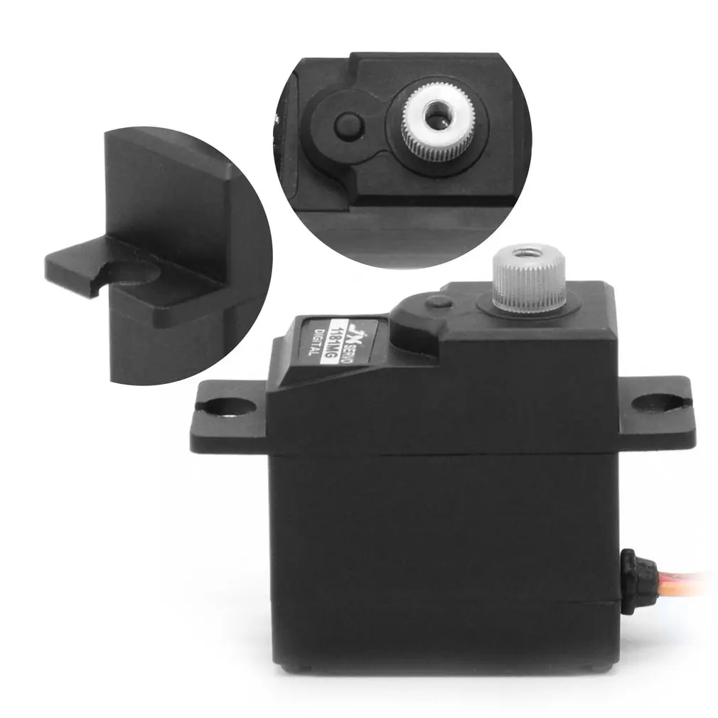 JX Servo PDI 1181MG 17g металлический Шестерни цифровой Core Для WPL радиоуправляемой машины