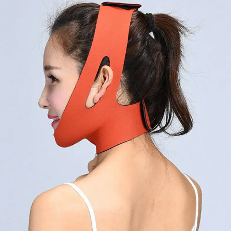 Facial face-lifting artifact line carving after surgery recovery tool V face thin with massage bandage facial massager lift |