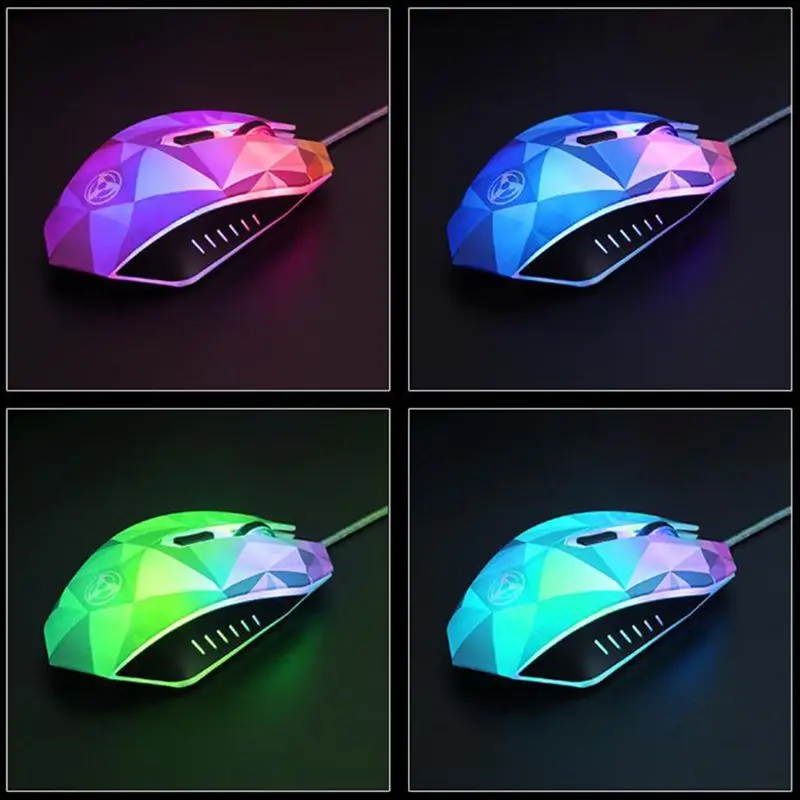 

Diamond Edition Gaming Mouse Wired Mouse Gamer Optical Backlight Mouse for Computer