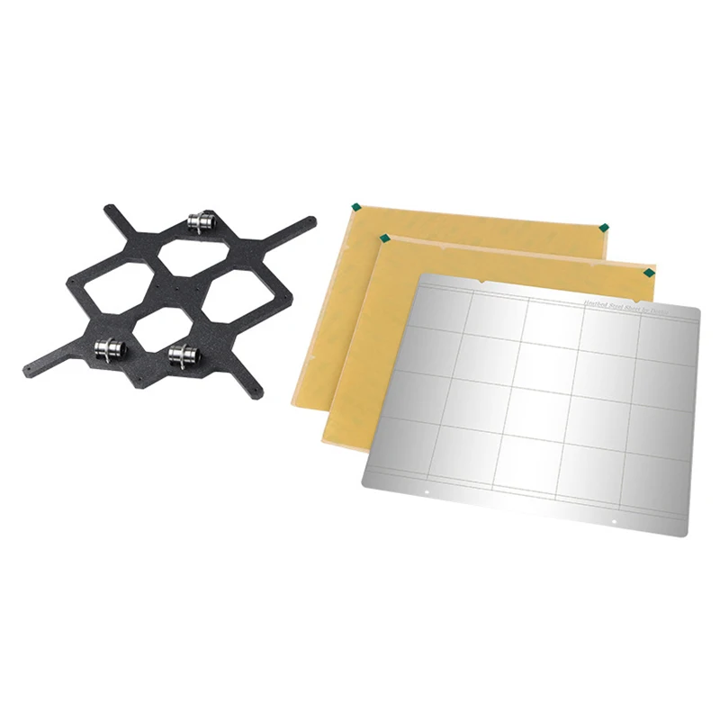 3D принтер MK52 Heatbed стальная пластина PEI Y Axis набор опорных пластин для Prusa I3 Mk3 |