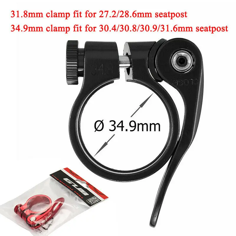 Зажимы для подседельных штырей горных велосипедов из алюминиевого сплава 31 8/34 9