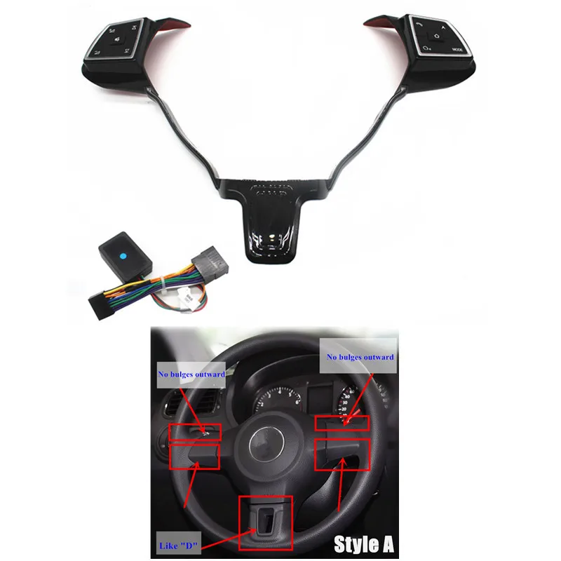 Кнопка рулевого колеса громкости звуковой переключатель кнопка телефона для VW