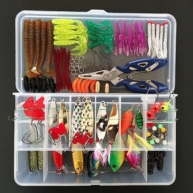Набор рыболовных приманок смешанные товары Мягкая приманка аксессуары для