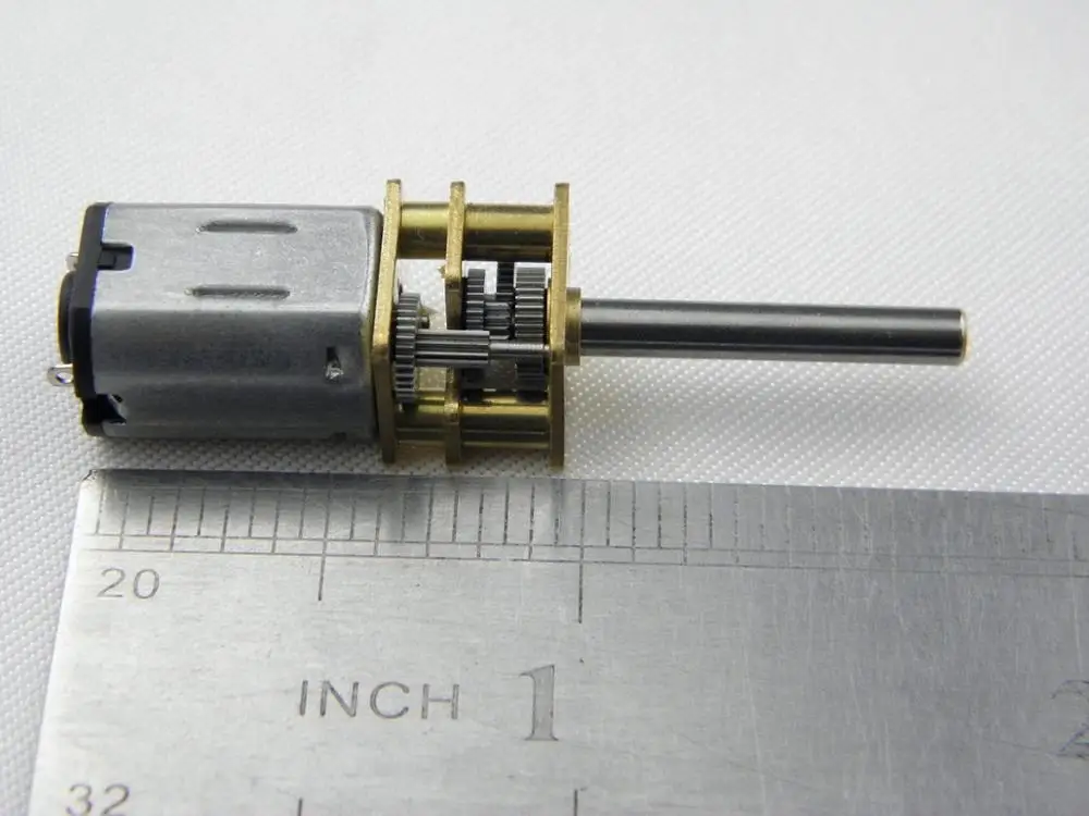 Электродвигатель-редуктор shans N20 6 в 150 оборотов минуту 20 мм металлический