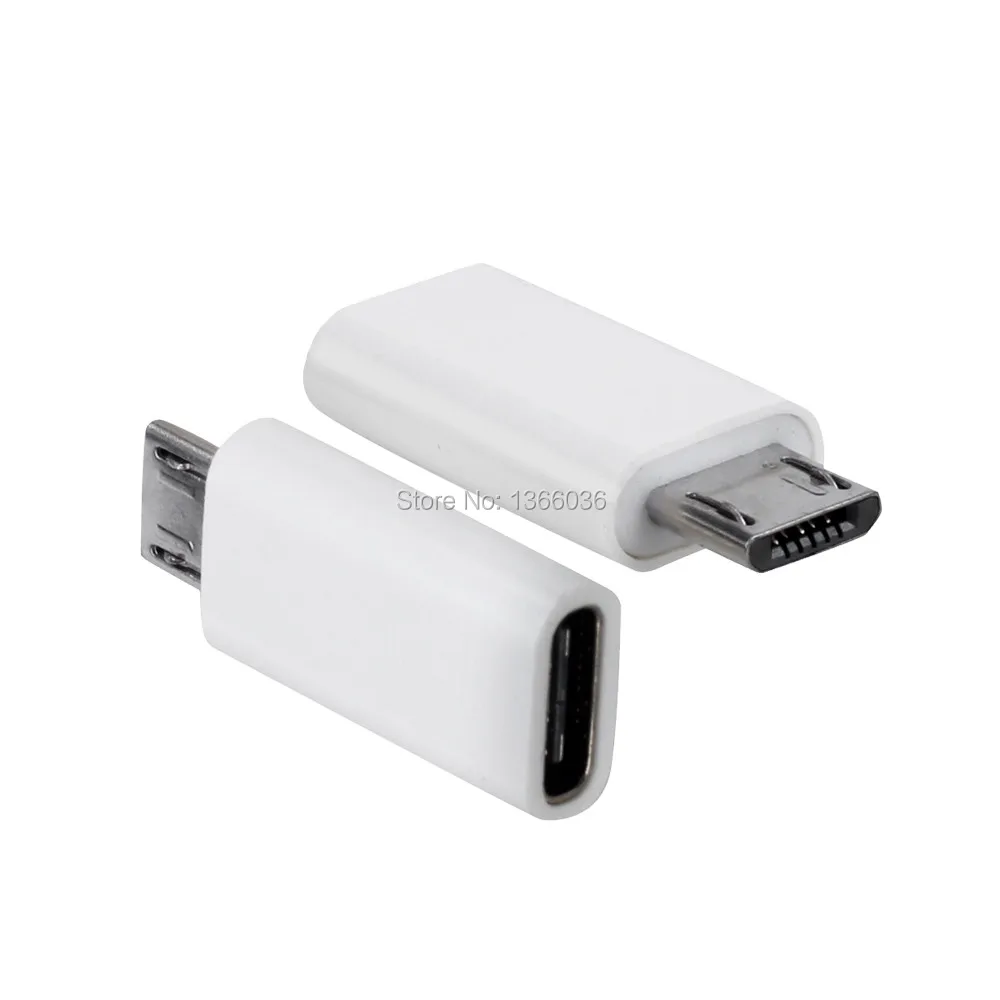 Bestellen USB C Typ C Weibliche Zu Micro USB Männlichen Adapter Connecter Typ-C Zu Micro USB 2,0 Ladegerät Adapter Für Samsung Xiaomi 2000pcs
