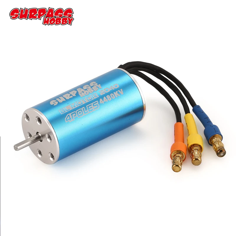 SURPASSHOBBY 2040 4480KV 14T миниатюрный бесщёточный электродвигатель для 1/16 1/18 RC пульт