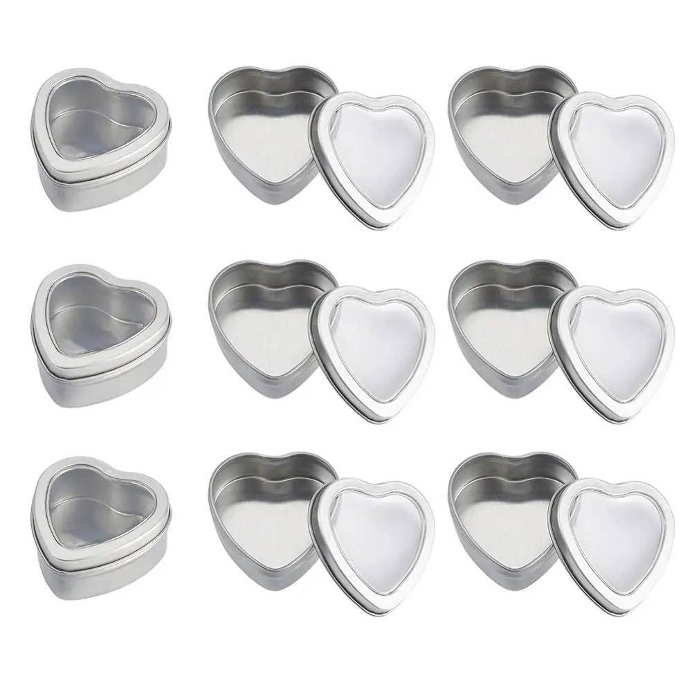 Контейнер для хранения из 18 штук в форме сердца контейнеры ювелирных изделий