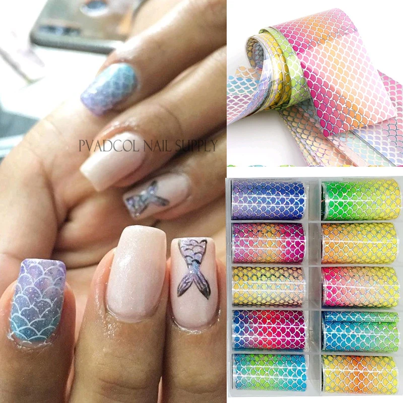 S-образная Фольга для ногтей с градиентом | Красота и здоровье