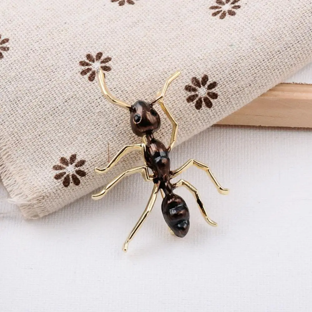 

Fashion Unisex Ant Alloy Brooch Pin Badge Suit Lapel Jacket Clothes Accessory