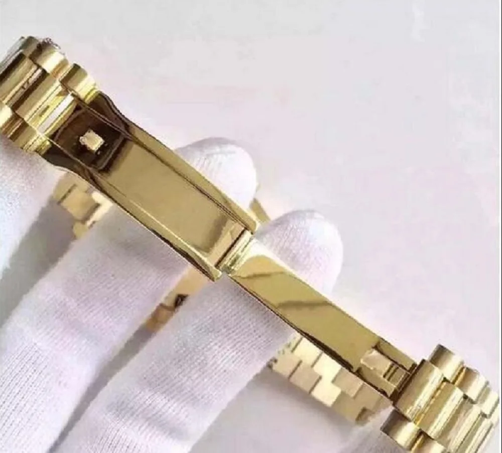 

Luxury Men Watch Daydate 18k Gold Automatic Mechanical Watch Brand Sapphire Glass Solid 316 Stainless Steel Men Wristwatches