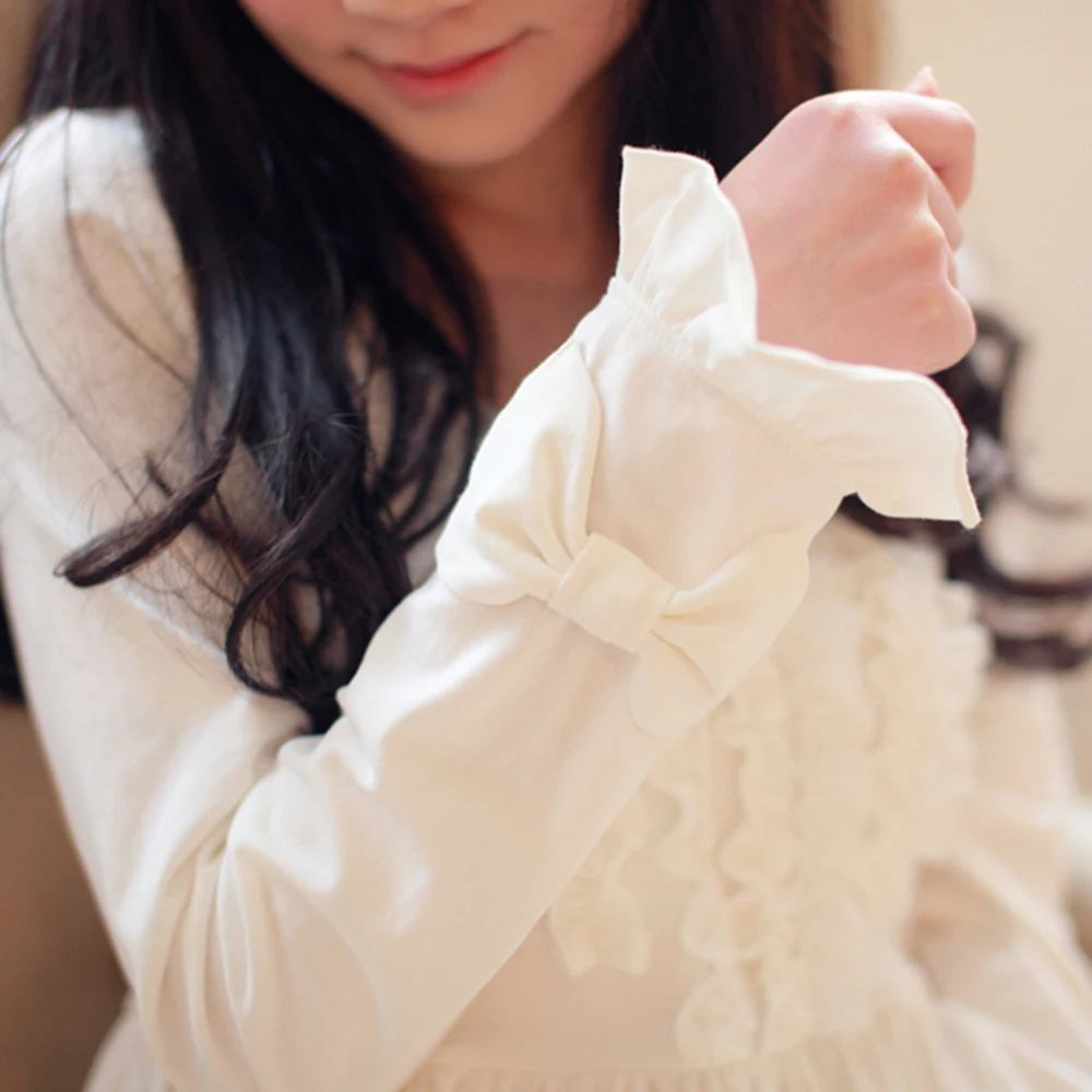 Высококачественная брендовая ночная рубашка для женщин с длинным рукавом осени