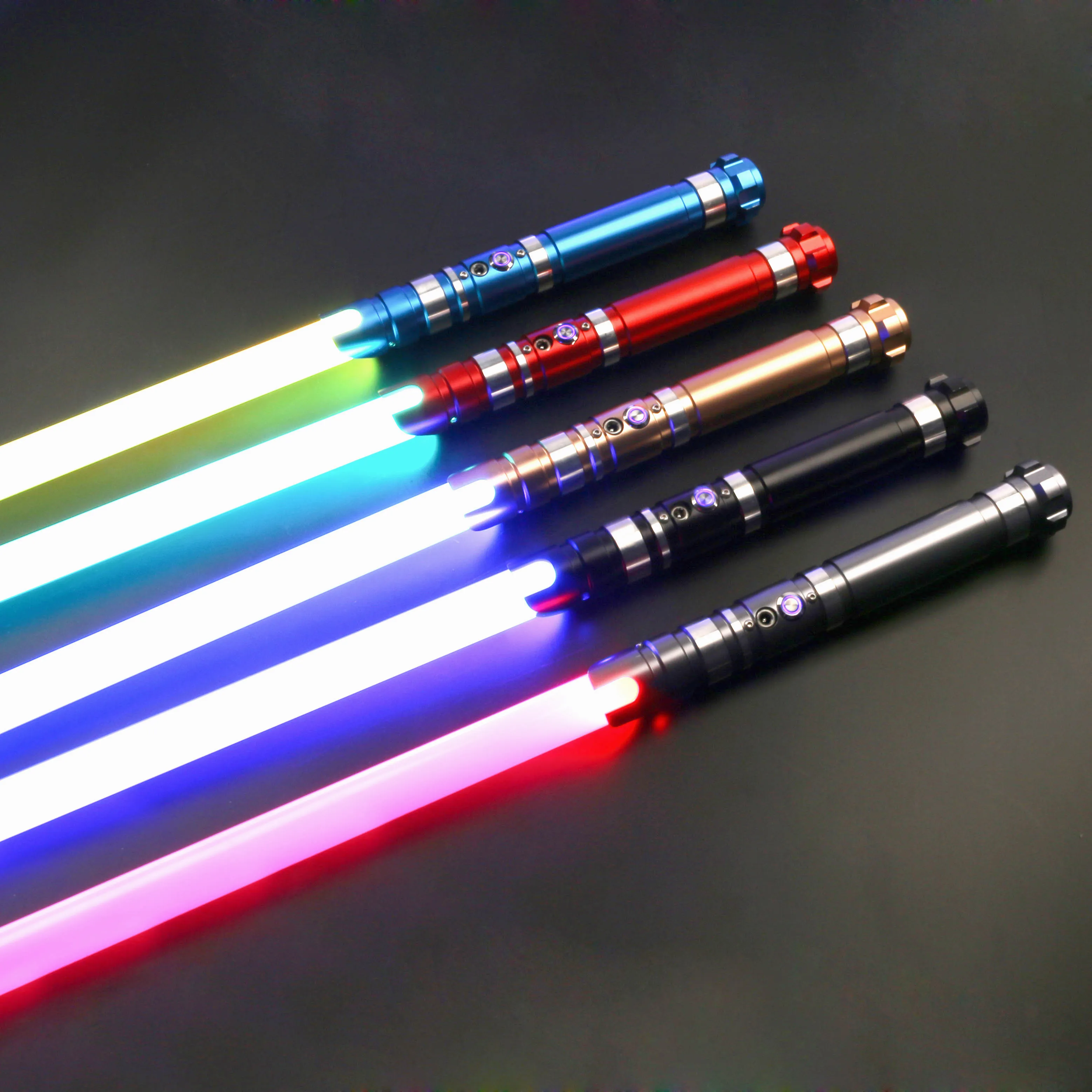 

Star Wars Lightsaber Luminous Toys RGB 12 Colors Light 10 Sound Saber Laser Led Stick Sword Blaster Christmas Toys For Children