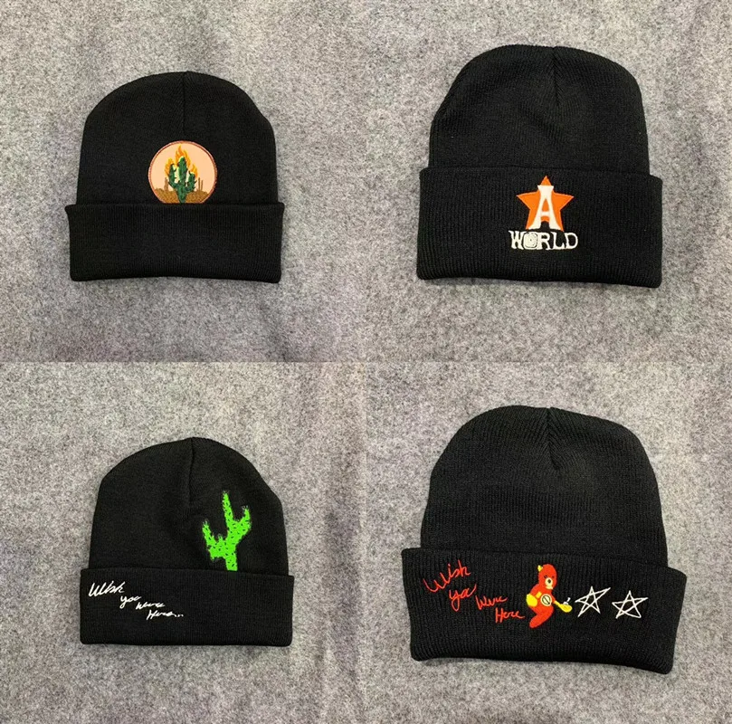 Облегающая шапка для мужчин и женщин adw хлопок Тревис Скотт астромир высокое