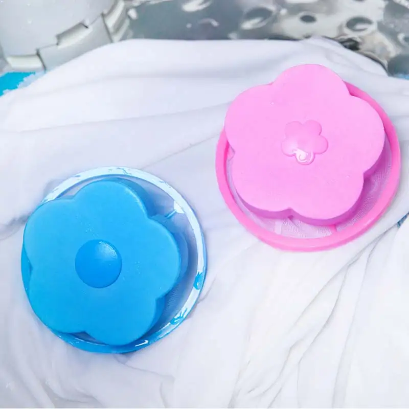 4 шт. Многоразовые Стиральная машина плавающий сетчатый фильтр мешок с плавающей