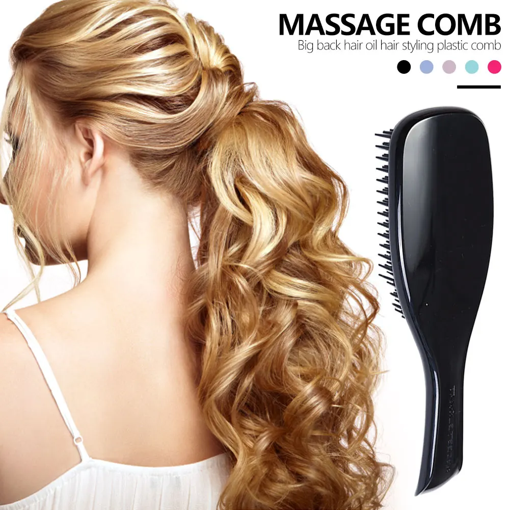 Щетка для волос гребень выпрямитель Стайлинг Антистатические Массажные гребни