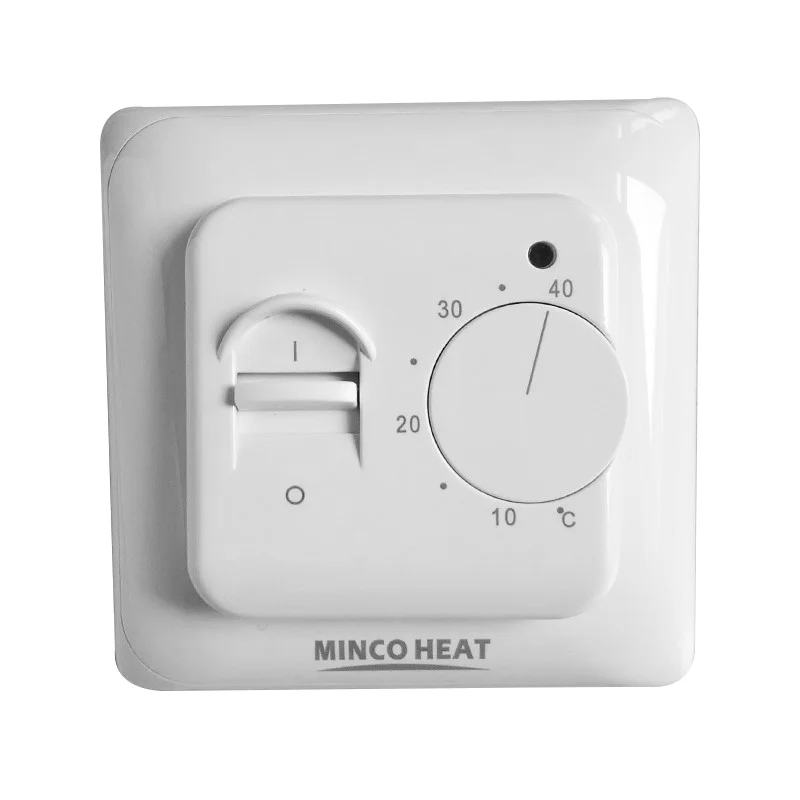 MINCO HEAT 220V 16A механический ручной термостат регулятор температуры для теплого пола система отопления - изображение