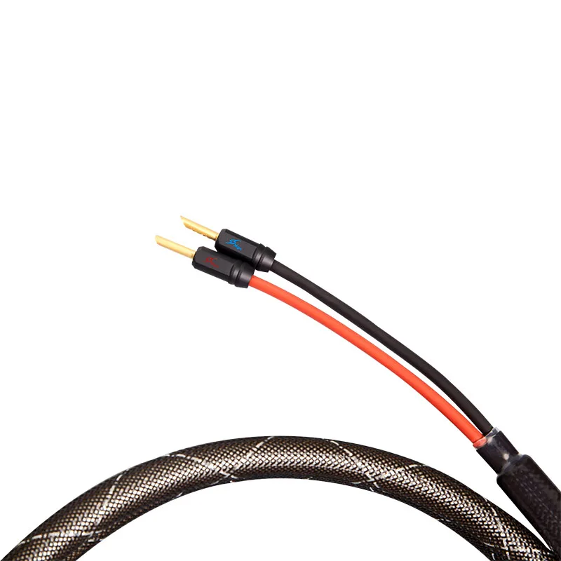 Hi Fi MPS 6N OCC + Позолоченный разъем штекер динамика аудио кабель усилитель CD DVD провод