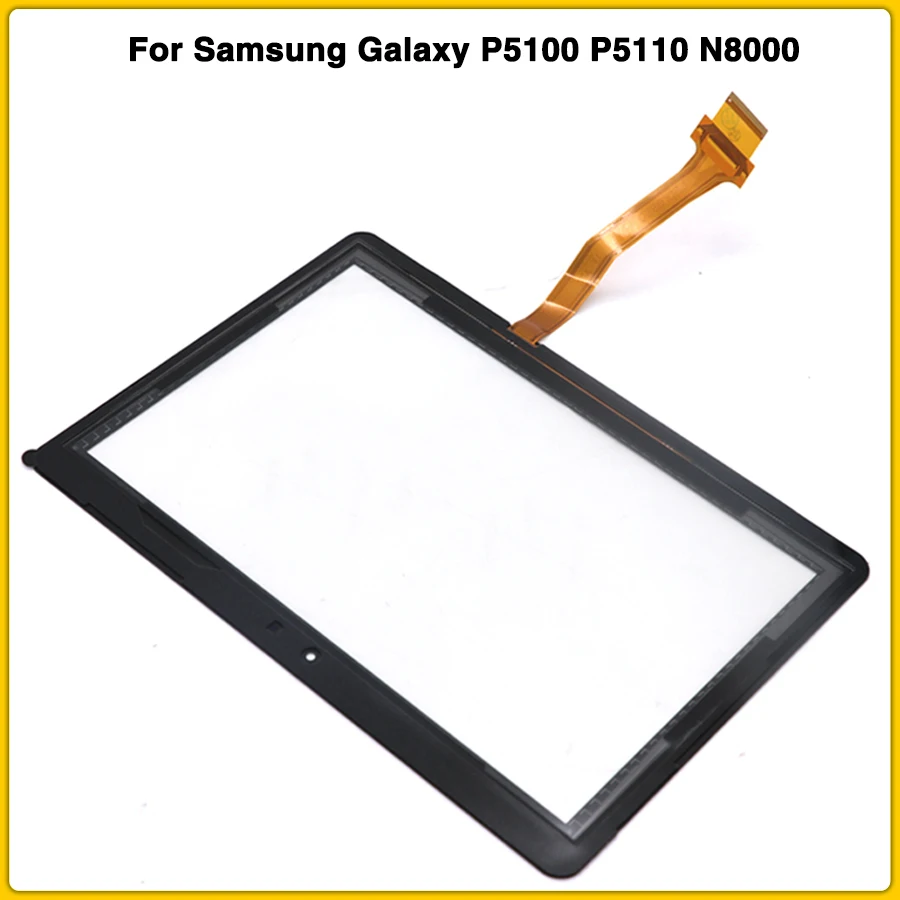 Сенсорный экран для samsung Galaxy Tab 2 GT-P5100 P5100 P5110 N8000 10,1 ''Сенсорная панель дигитайзер Сенсорная ЖК-Панель переднее стекло