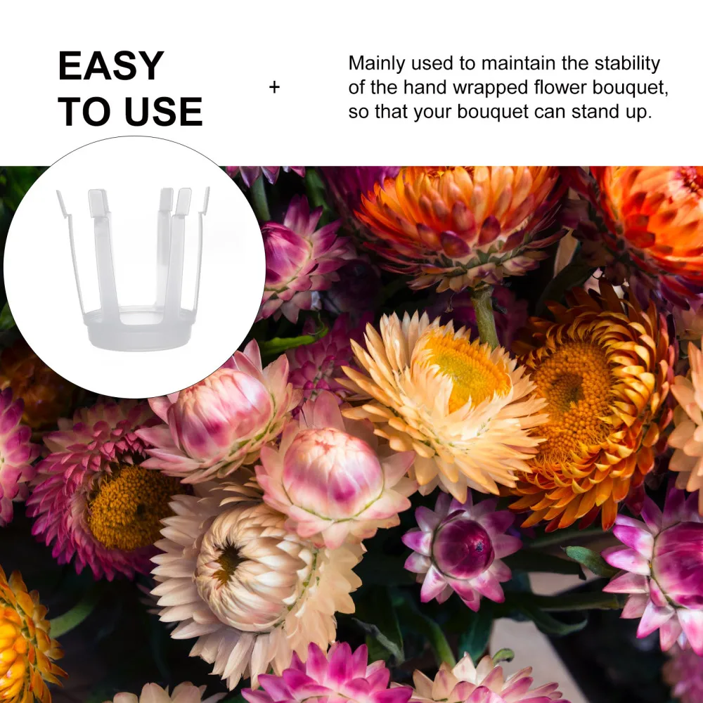 

20PCS Flower Stand Flower Package Artifact Flower Bouquet Holder Base