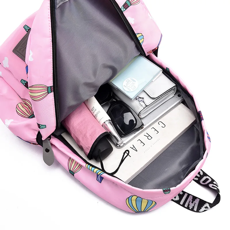

fashion School Bags For Teenage Girls High school Backpack Student Schoolbag Waterproof Travel laptop Bagpack Kids book bags