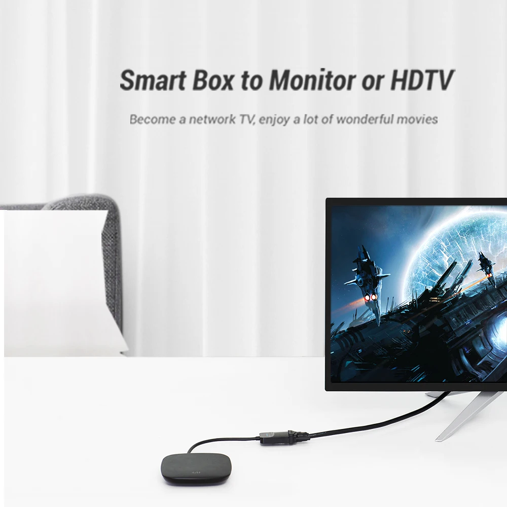 Адаптер Vention HDMI VGA Кабель конвертер Аналоговое видео аудио с интерфейсом micro USBaux