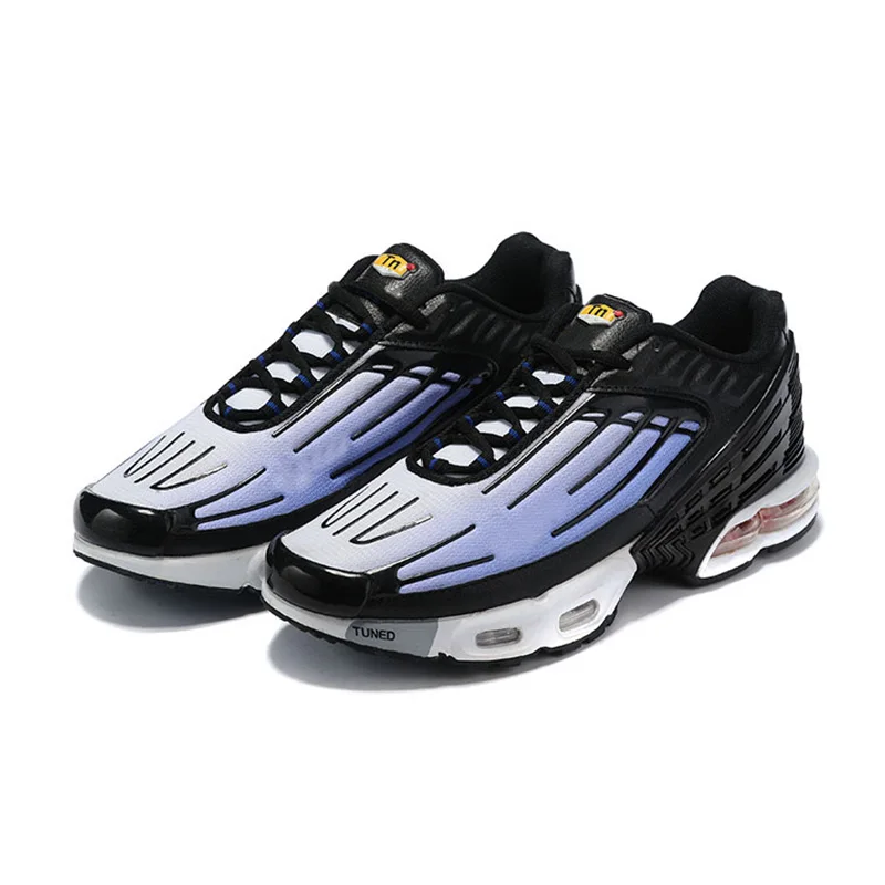 

New Arrival Tn Plus 3 Women Men Running Shoes Triple Black Iridescent White Laser Blue Bred Hyper Violet Outdoor Sports Sneaker