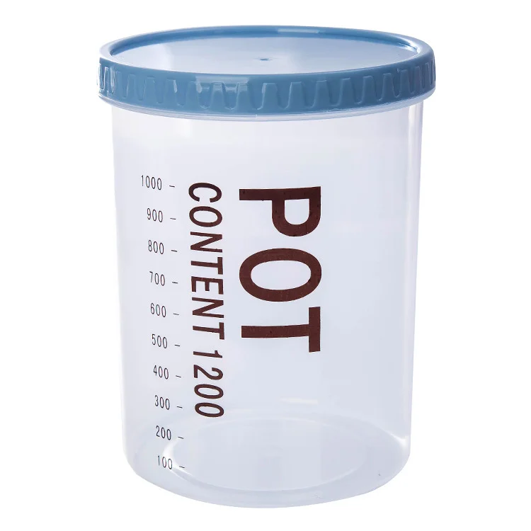 sealed kitchen storage container can plastic food transparent snack box | Дом и сад