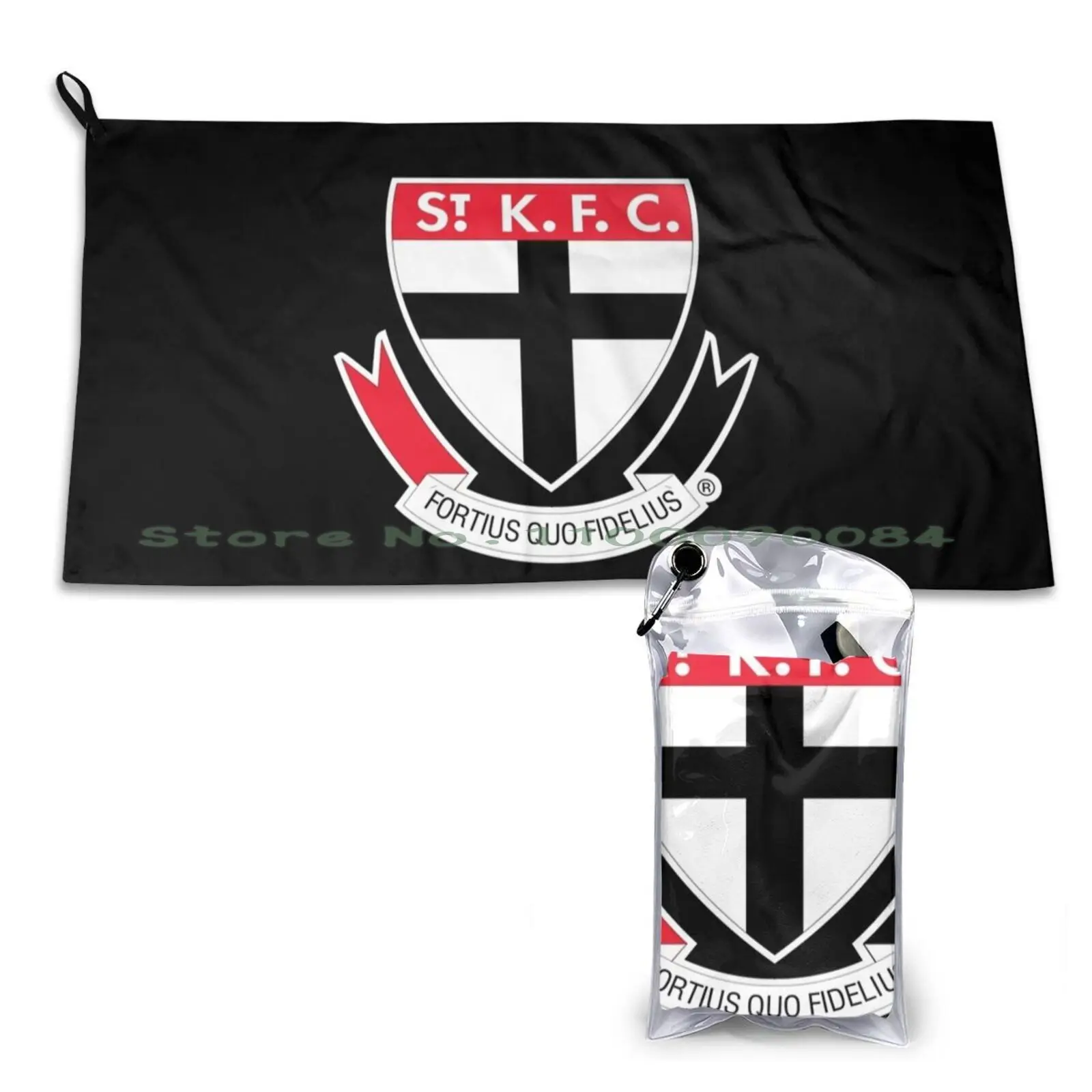 Быстросохнущее полотенце St Kilda для спортзала ванной портативное с цветами вишни