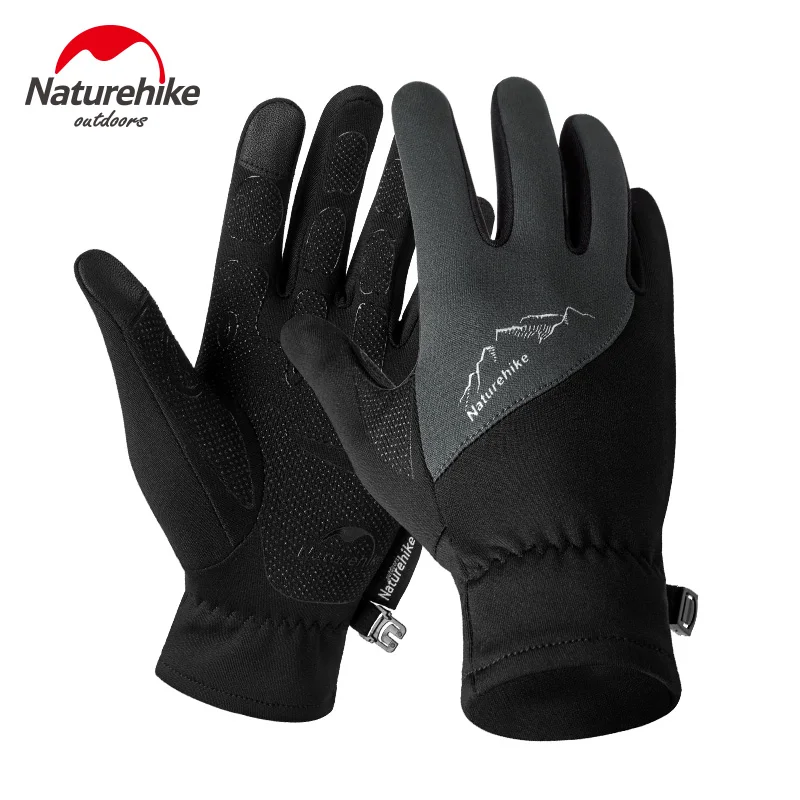 

Naturehike Men Women Outdoor Lightweight Cold Weather Waterproof Winter Running Gloves Touch Screen Hiking Gloves Jogging Gloves