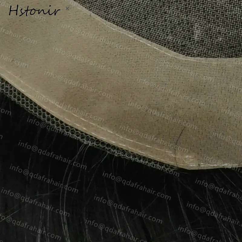 Hstonir кусочки волос индийские волосы Remy парики мужской парик для моно H008|Парики| |