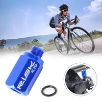 hydraulic disc brake oil filling funnel adapter bicycle disc brake oil change filling connector with sealing ring