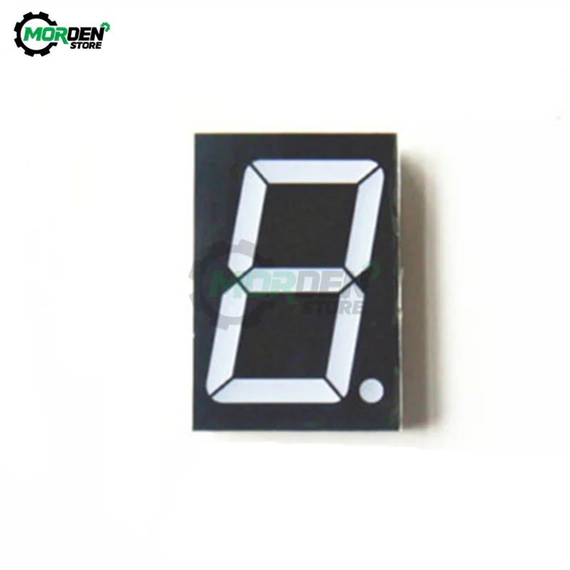 1.8 Inch LED Module Common Cathode 10 Pin 1 Bit 7 Segment 2.2 x 1.5 0.43 Red Display Digital Tube | Инструменты